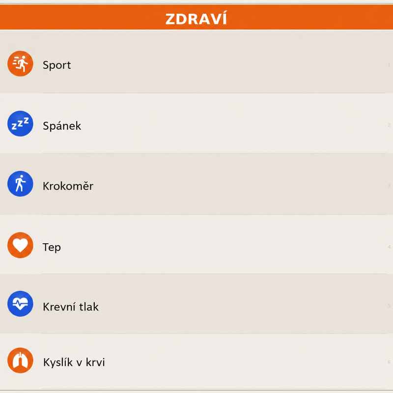 Vaše zdraví, jedním pohledem.