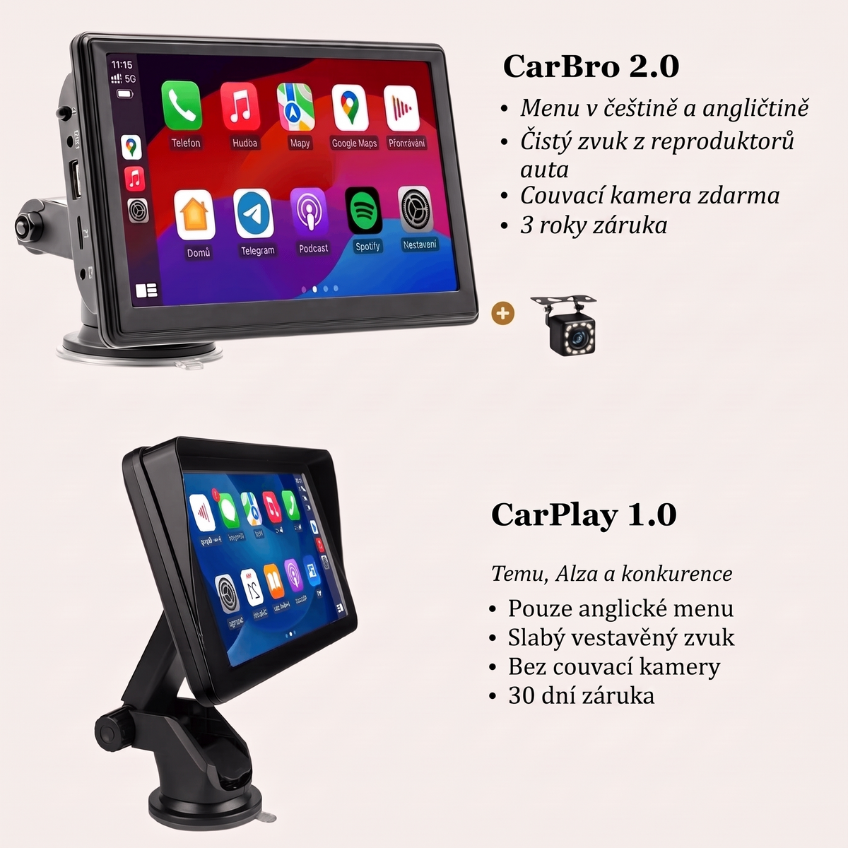 Není to levný CarPlay, který vidíte všude.