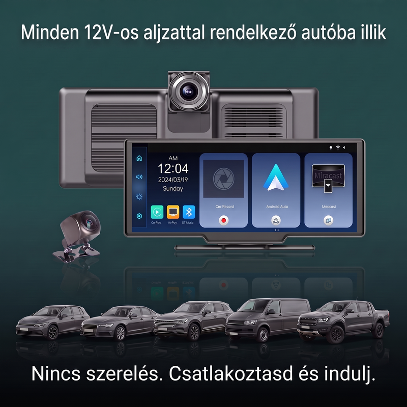 Bármelyik autóba illik, szerelő nélkül